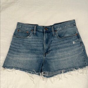 Madewell The Dad Jean Shorts